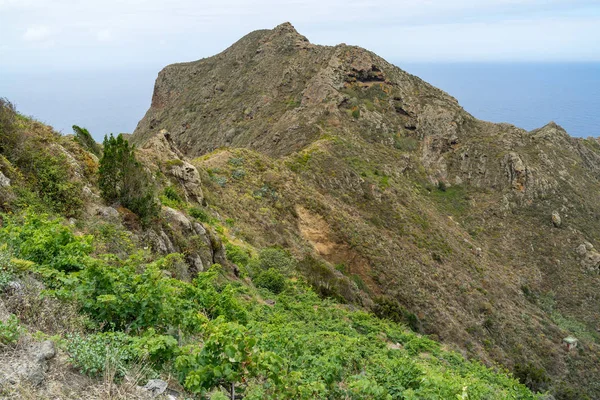 Pohled Pohoří Severní Části Ostrova Tenerife Kanárské Ostrovy Španělsko Pohled — Stock fotografie