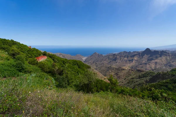 View Macizo Anaga Mountain Range Tenerife Canary Islands Spain — Stock Photo, Image