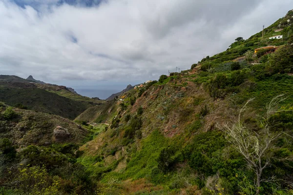 Pohled Pohoří Macizo Anaga Tenerife Kanárské Ostrovy Španělsko — Stock fotografie