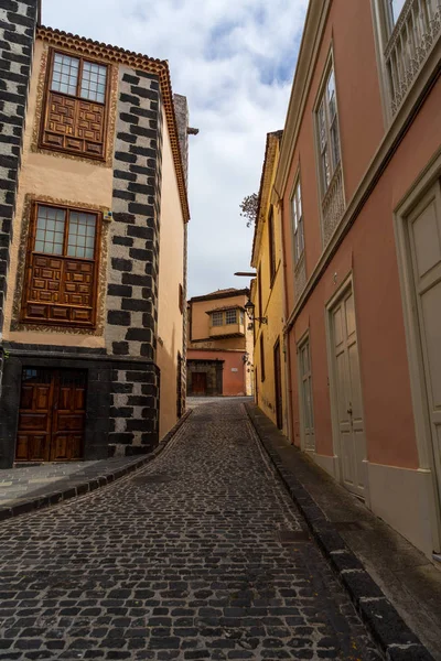 Orotava Tenerife Islas Canarias España Julio 2018 Calles Casas Del — Foto de Stock