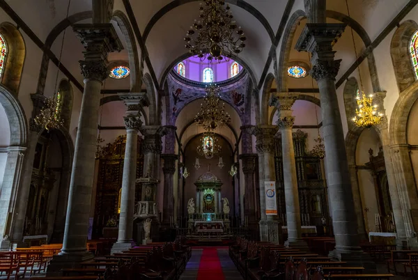 Orotava Tenerife Canarische Eilanden Spanje Juli 2018 Interieur Van Kerk — Stockfoto