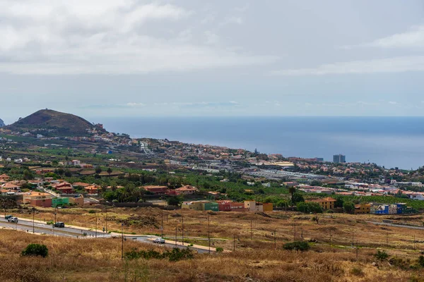 Orotava Tenerife Ilhas Canárias Espanha Julho 2018 Vista Cidade Puerto — Fotografia de Stock