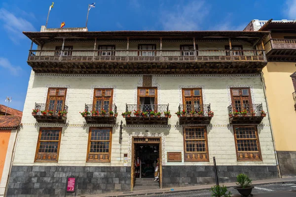 Orotava Tenerife Canary Islands Spain July 2018 Facade Museum Casa — Stock Photo, Image