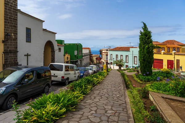 Orotava Tenerife Isole Canarie Spagna Luglio 2018 Strade Case Del — Foto Stock