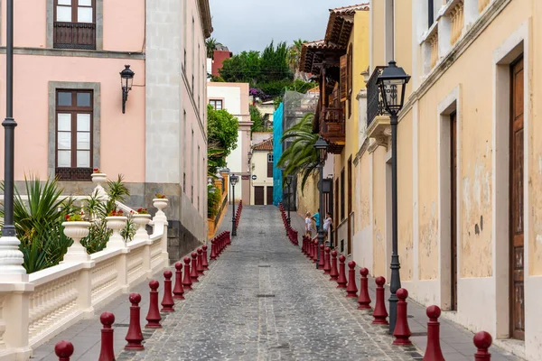 Orotava Tenerife Islas Canarias España Julio 2018 Calles Casas Del — Foto de Stock