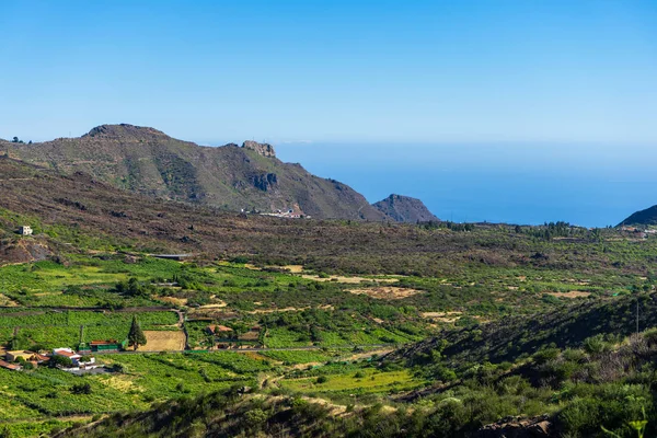 Tal Der Montanas Negras Standpunkt Mirador Del Teide Teneriffa Kanarische — Stockfoto