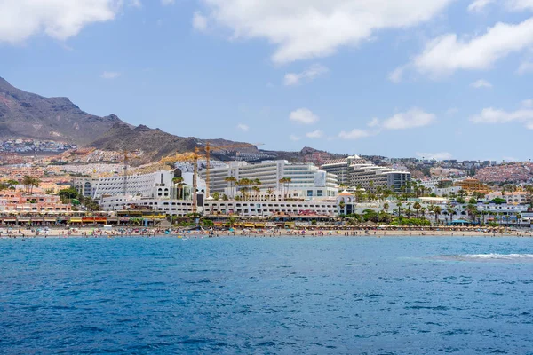 Costa Adeje Teneriffa Kanarische Inseln Spanien Juli 2018 Hotels Und — Stockfoto