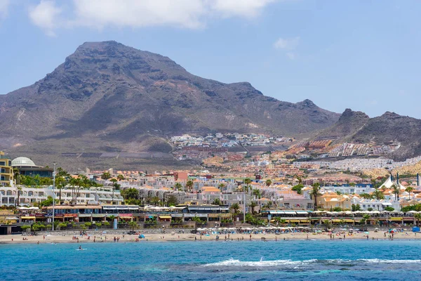 Costa Adeje Teneriffa Kanarische Inseln Spanien Juli 2018 Hotels Und — Stockfoto