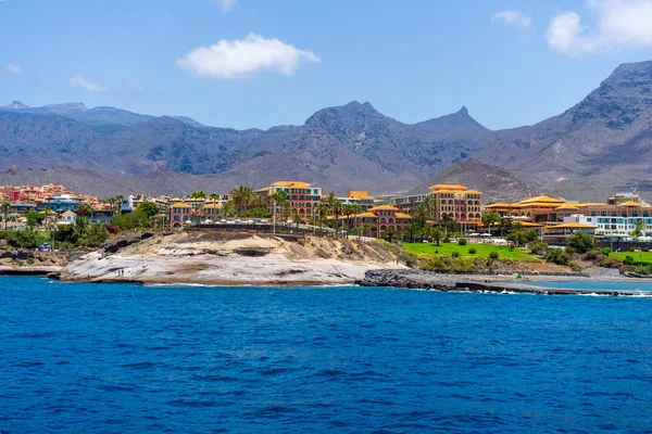 Costa Adeje Teneriffa Kanarische Inseln Spanien Juli 2018 Hotels Und — Stockfoto