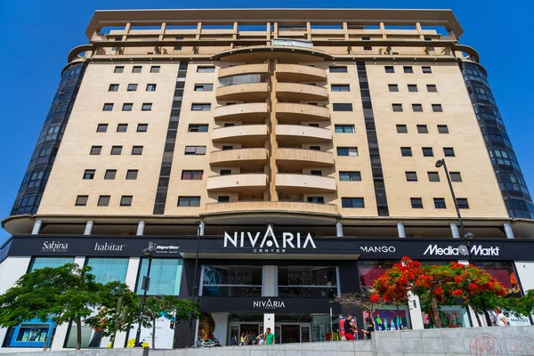 Santa Cruz Canary Islands Spain July 2018 Facade Shopping Center — Stock Photo, Image