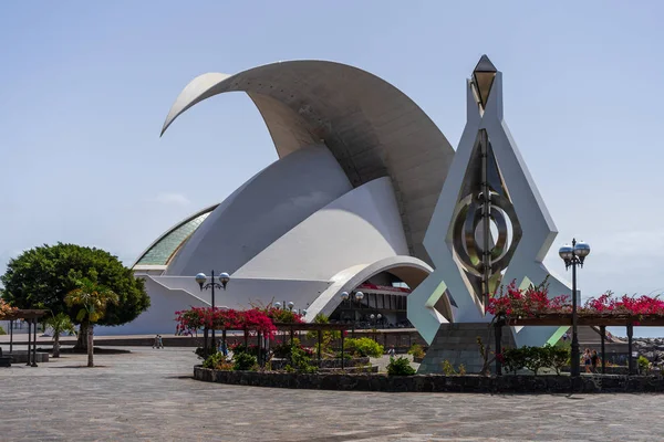 Santa Cruz Ilhas Canárias Espanha Julho 2018 Uma Escultura Movimento — Fotografia de Stock