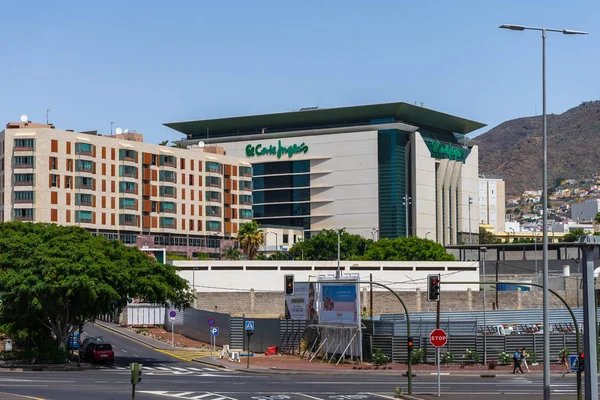 Santa Cruz Îles Canaries Espagne Juillet 2018 Façade Centre Commercial — Photo