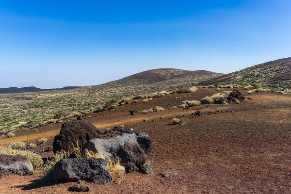 Sivatagi Táj Teide Vulkán Közelében Nézőpont Mirador Corral Del Nino — Stock Fotó
