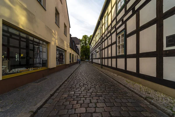 Berlin September 2018 Streets Historic Center Altstadt Spandau — Stock Photo, Image