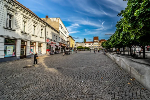 Berlin September 2018 Streets Historic Center Altstadt Spandau — Stock Photo, Image