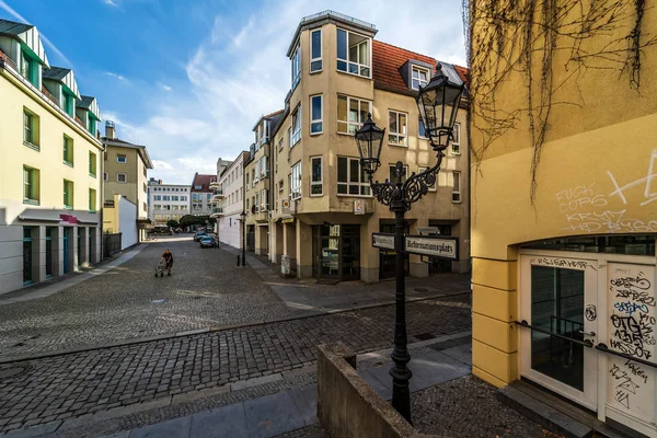 Berlín Septiembre 2018 Calles Del Centro Histórico Altstadt Spandau —  Fotos de Stock