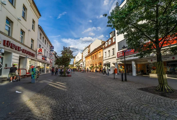 Berlin Eylül 2018 Sokaklar Altstadt Spandau Tarihi Merkezi — Stok fotoğraf