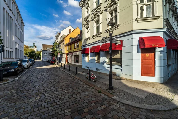 Berlin September 2018 Streets Historic Center Altstadt Spandau — Stock Photo, Image