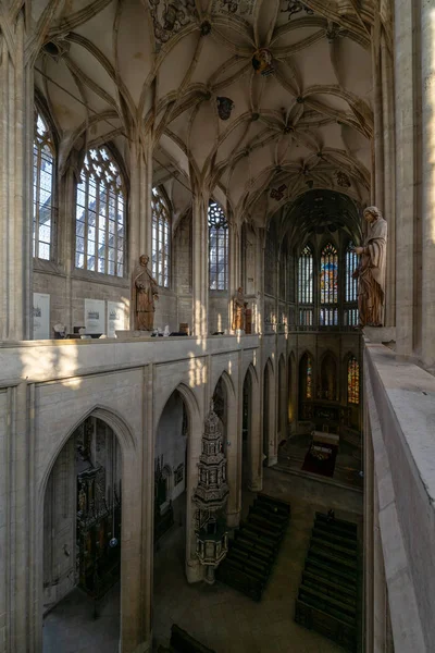 Kutna Hora República Checa Octubre 2018 Interior Iglesia Santa Bárbara — Foto de Stock