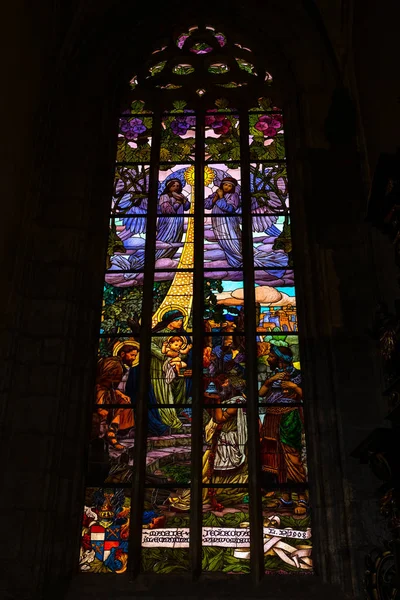 捷克共和国库特纳霍拉 2018年10月26日 圣芭芭拉教堂的内部 — 图库照片