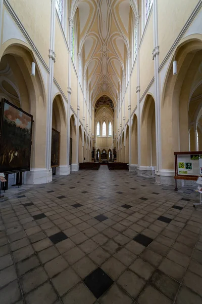 Kutna Hora República Checa Octubre 2018 Interior Iglesia Asunción Nuestra — Foto de Stock