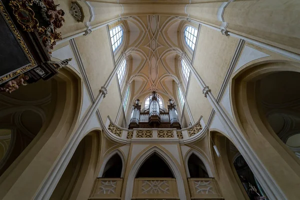 Kutna Hora Tschechische Republik Oktober 2018 Innenraum Der Kirche Mariä — Stockfoto