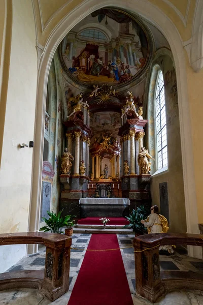 Kutna Hora Tsjechië Oktober 2018 Interieur Van Kerk Van Aanname — Stockfoto