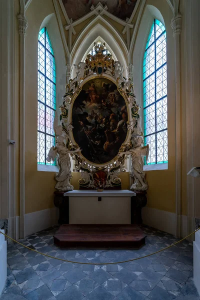 Kutna Hora Tsjechië Oktober 2018 Interieur Van Kerk Van Aanname — Stockfoto