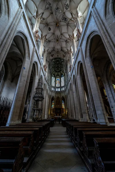 クトナー チェコ共和国 2018 聖バルバラ教会の内部 — ストック写真