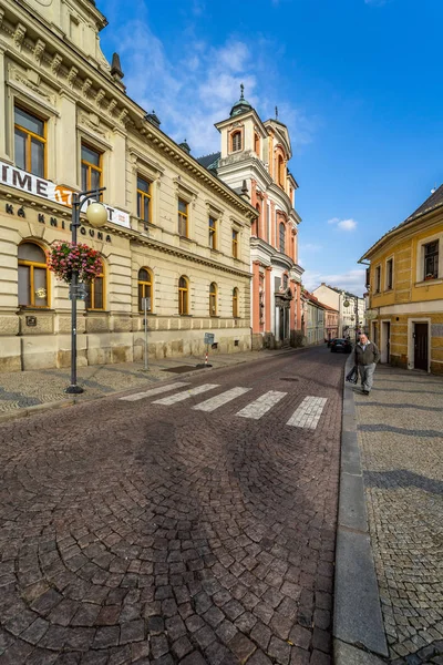 Kutná Hora Republika Czeska Października 2018 Ulicami Starego Miasta Kutná — Zdjęcie stockowe
