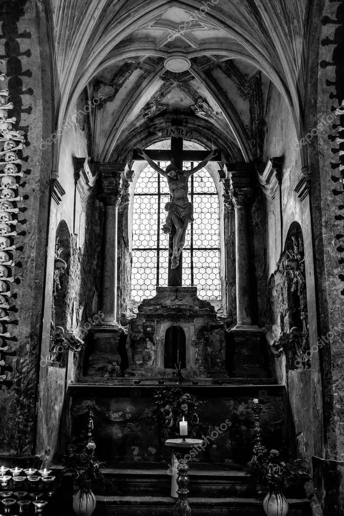 Cristianismo, Católico Romano, Sedlec, Decoración, Osario — Foto editorial de stock © S_Kohl #246421158 Cristianismo, Católico Romano, Sedlec, Decoración, Osario — Foto editorial de stock © S_Kohl #246421158
