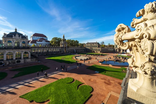 Dresden Alemanha Outubro 2018 Zwinger Dresdner Zwinger Palácio Dresden Estilo — Fotografia de Stock