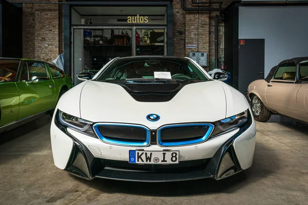 Berlin Mai 2019 Voiture Sport Hybride Rechargeable Bmw 32E Journée — Photo