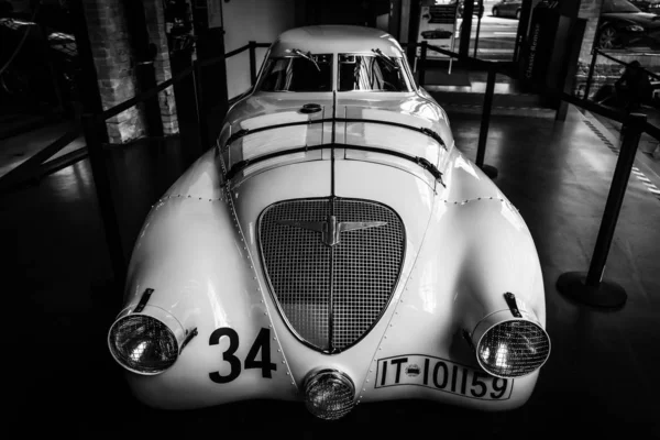 Berlin Mai 2019 Voiture Course Adler Trumpf Rennlimousine 1937 Noir — Photo