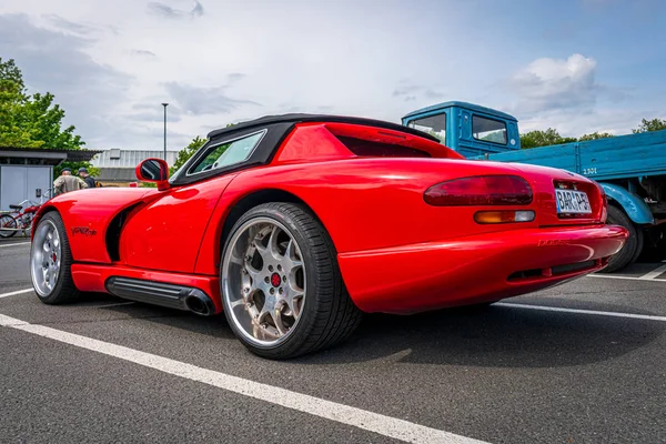 Berlín Mayo 2019 Coche Deportivo Dodge Viper Roadster Primera Generación — Foto de Stock