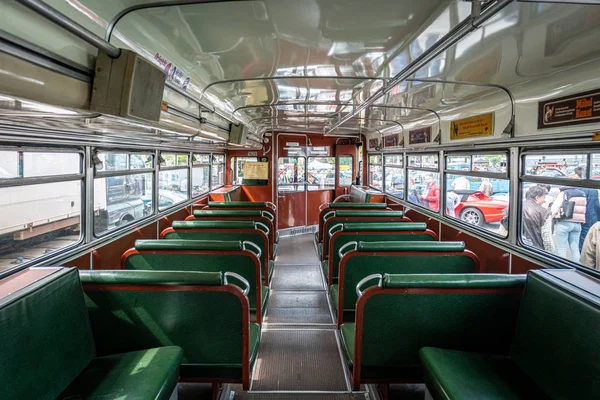 Berlin Mai 2019 Das Erste Deck Des Doppeldeckerbusses D2U 1965 — Stockfoto