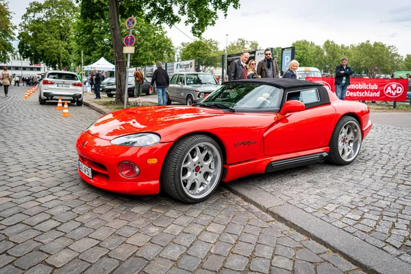 Берлин Мая 2019 Года Спортивный Автомобиль Dodge Viper Roadster Первое — стоковое фото