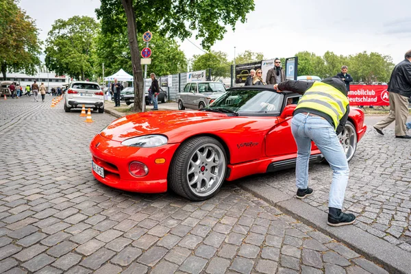 Берлин Мая 2019 Года Спортивный Автомобиль Dodge Viper Roadster Первое — стоковое фото