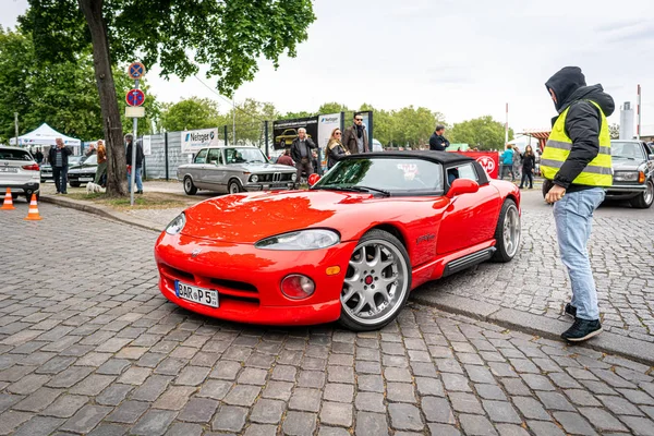 Berlín Května 2019 Sportovní Automobil Dodge Viper Roadster První Generace — Stock fotografie