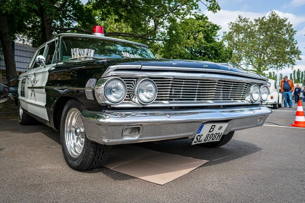 2019年5月11日 警车福特Galaxie500拦截器 1964年 第32届柏林 勃兰登堡老蒂默日 — 图库照片