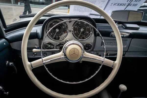 Berlijn Mei 2019 Interieur Van Sportwagens Mercedes Benz 190Sl 1955 — Stockfoto