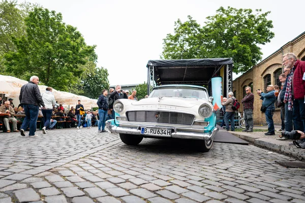 Berlin May 2019 Full Size Car Chrysler Windsor Newport 1956 — Stock Photo, Image