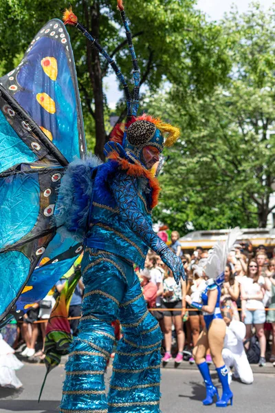 Berlin Czerwca 2019 Coroczny Karnawał Kultur Karneval Der Kulturen Obchodzony — Zdjęcie stockowe