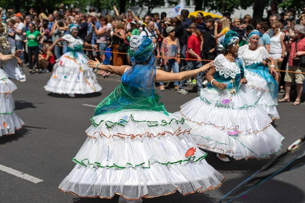 Berlin Június 2019 Éves Karnevál Kultúrák Karneval Der Kulturen Ünnepelte — Stock Fotó