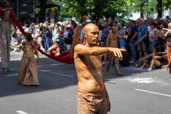 Berlin Junho 2019 Carnaval Anual Culturas Karneval Der Kulturen Celebrado — Fotografia de Stock