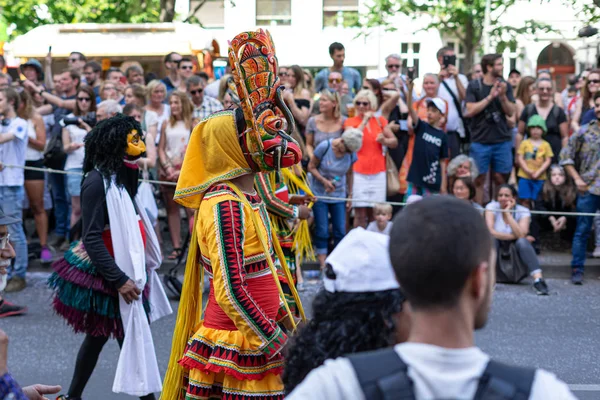 Berlin Haziran 2019 Kültürlerin Yıllık Carnival Karneval Der Kulturen Pentecost — Stok fotoğraf