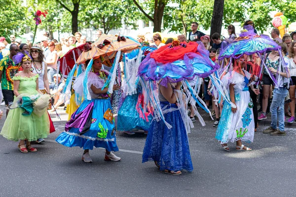 Berlino Giugno 2019 Annuale Carnevale Delle Culture Karneval Der Kulturen — Foto Stock