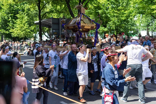 Berlin Junho 2019 Carnaval Anual Culturas Karneval Der Kulturen Celebrado — Fotografia de Stock