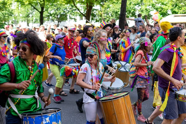 Berlijn Juni 2019 Jaarlijkse Carnaval Van Culturen Karneval Der Kulturen — Stockfoto