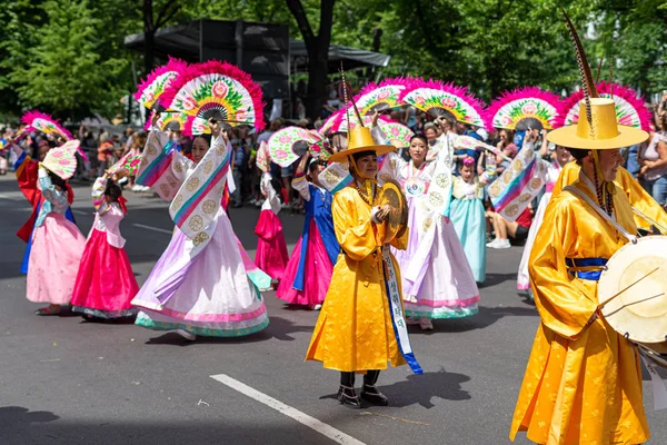 Berlin June 2019 Annual Carnival Cultures Karneval Der Kulturen Celebrated — Stock Photo, Image